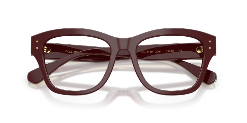 แว่นสายตา Dolce & Gabbana DG3449-3091 close-up ด้านหน้า