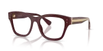 แว่นสายตา Dolce & Gabbana DG3449-3091 มุมเฉียง สีบอร์โด สำหรับผู้หญิง