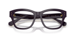 กรอบแว่นสายตา Dolce & Gabbana DG3449-3501 Aubergine แว่นสายตา Dolce & Gabbana DG3449-3501 close-up ด้านหน้า