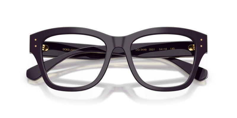 แว่นสายตา Dolce & Gabbana DG3449-3501 close-up ด้านหน้า