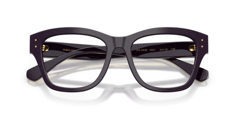 แว่นสายตา Dolce & Gabbana DG3449-3501 close-up ด้านหน้า
