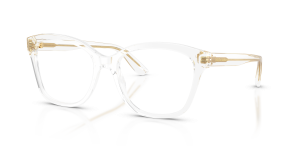 แว่นสายตา Dolce & Gabbana DG3451-3133 มุมเฉียง สีคริสตัล สำหรับผู้หญิง