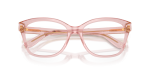 กรอบแว่นสายตา Dolce & Gabbana DG3451-3148 Transparent Pink แว่นสายตา Dolce & Gabbana DG3451-3148 close-up ด้านหน้า