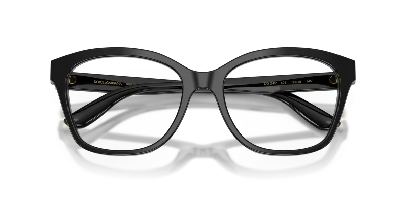 แว่นสายตา Dolce & Gabbana DG3451-501 close-up ด้านหน้า