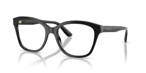 แว่นสายตา Dolce & Gabbana DG3451-501 มุมเฉียง สีดำ สำหรับผู้หญิง