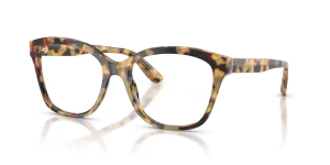 แว่นสายตา Dolce & Gabbana DG3451-512 มุมเฉียง สีฮาวานาเหลือง สำหรับผู้หญิง