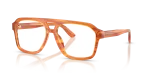 กรอบแว่นสายตา Dolce & Gabbana DG3452-3483 Transp Camel on Striped Ginger แว่นสายตา Dolce & Gabbana DG3452-3483 มุมเฉียง น้ำตาลสีอูฐโปร่งใสบนสีขิงลายทาง สำหรับผู้ชาย
