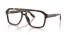 แว่นสายตา Dolce & Gabbana DG3452-502 มุมเฉียง สีฮาวานา สำหรับผู้ชาย