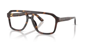 แว่นสายตา Dolce & Gabbana DG3452-502 มุมเฉียง สีฮาวานา สำหรับผู้ชาย
