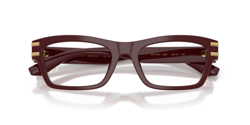 แว่นสายตา Dolce & Gabbana DG3454-3091 close-up ด้านหน้า