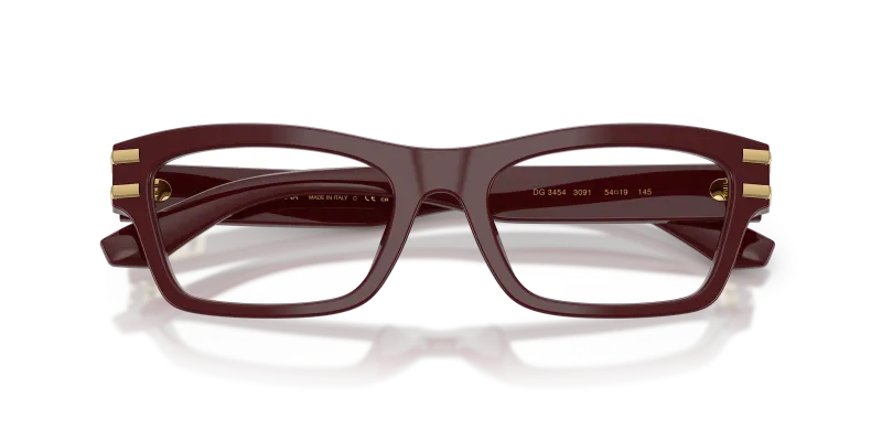 แว่นสายตา Dolce & Gabbana DG3454-3091 close-up ด้านหน้า