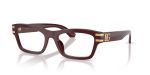 กรอบแว่นสายตา Dolce & Gabbana DG3454-3091 Bordeaux แว่นสายตา Dolce & Gabbana DG3454-3091 มุมเฉียง สีบอร์โด สำหรับผู้หญิง
