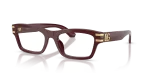 กรอบแว่นสายตา Dolce & Gabbana DG3454-3091 Bordeaux แว่นสายตา Dolce & Gabbana DG3454-3091 มุมเฉียง สีบอร์โด สำหรับผู้หญิง
