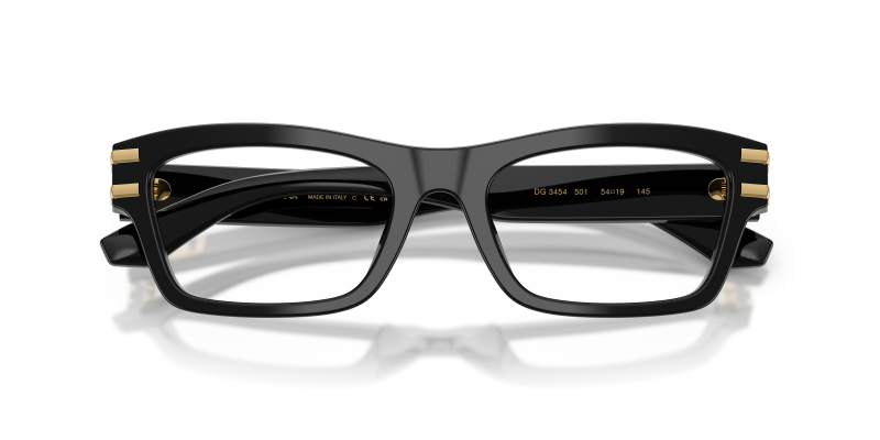 แว่นสายตา Dolce & Gabbana DG3454-501 close-up ด้านหน้า
