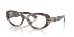 แว่นสายตา Dolce & Gabbana DG3455-3498 มุมเฉียง สีฮาวานาม่วง สำหรับผู้หญิง