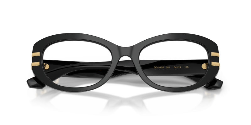 แว่นสายตา Dolce & Gabbana DG3455-501 close-up ด้านหน้า
