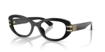 แว่นสายตา Dolce & Gabbana DG3455-501 มุมเฉียง สีดำ สำหรับผู้หญิง