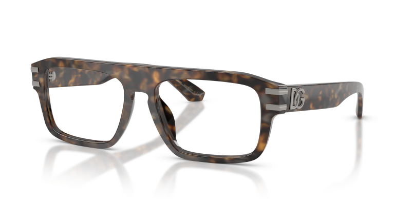 กรอบแว่นสายตา Dolce & Gabbana DG3457-3500 Brown Blue Havana แว่นสายตา Dolce & Gabbana DG3457-3500 มุมเฉียง สีน้ำตาลน้ำเงินฮาวานา สำหรับผู้ชาย