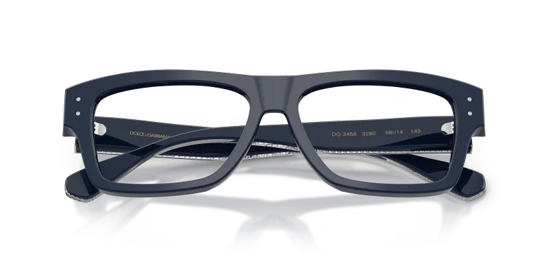 แว่นสายตา Dolce & Gabbana DG3458-3280 close-up ด้านหน้า