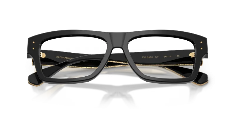 แว่นสายตา Dolce & Gabbana DG3458-501 close-up ด้านหน้า