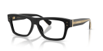 แว่นสายตา Dolce & Gabbana DG3458-501 มุมเฉียง สีดำ สำหรับผู้ชาย