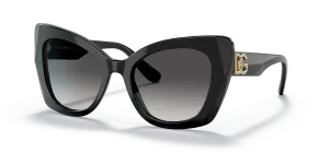 Dolce & Gabbana DG4405F 501/8G แว่นกันแดดสีดำเลนส์ไล่ระดับสีเทา สำหรับผู้หญิง