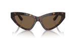 แว่นกันแดด Dolce & Gabbana DG4439 502/73 Havana Dark Brown Dolce & Gabbana DG4439 502/73 ด้านหน้า