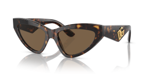 Dolce & Gabbana DG4439 502/73 แว่นกันแดดสีฮาวานาเลนส์น้ำตาลเข้ม ผู้หญิง