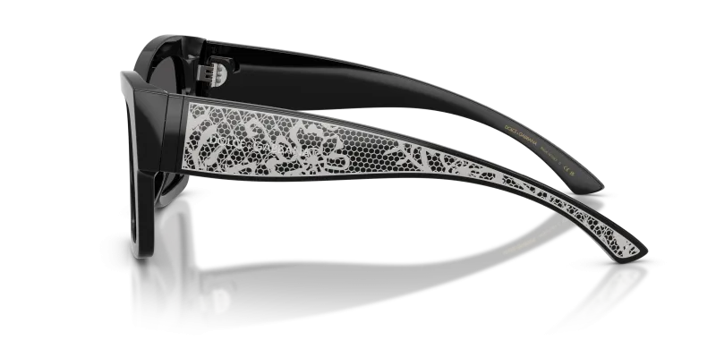 แว่นกันแดด Dolce & Gabbana DG4493 501/87 มุมข้าง ฟิตติ้งสากล