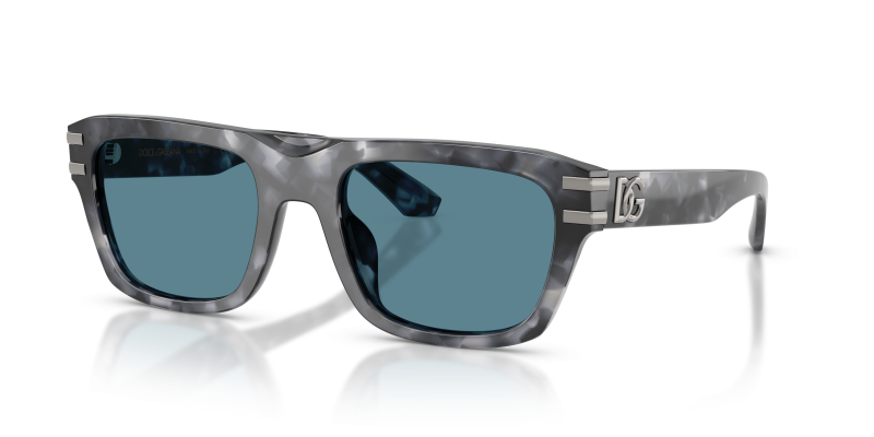 แว่นกันแดด Dolce & Gabbana DG4496 3445/1 Grey Havana Grey Dolce & Gabbana DG4496 3445/1 แว่นกันแดดทรงสี่เหลี่ยมผืนผ้าลายเต่าฮาวานาเทา ผู้ชาย