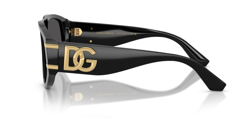 แว่นกันแดด Dolce & Gabbana DG4499 501/87 มุมข้าง ทรงนักบินเลนส์สูง