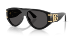 แว่นกันแดด Dolce & Gabbana DG4499 501/87 Black Dark Grey Dolce & Gabbana DG4499 501/87 แว่นกันแดดทรงนักบินดำเงาเลนส์เทาเข้ม ผู้หญิง