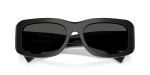 แว่นกันแดด Dolce & Gabbana DG4503 501/87 Black Dark Grey Dolce & Gabbana DG4503 501/87 close-up ด้านหน้า