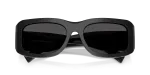 แว่นกันแดด Dolce & Gabbana DG4503 501/87 Black Dark Grey Dolce & Gabbana DG4503 501/87 close-up ด้านหน้า