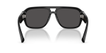 แว่นกันแดด Dolce & Gabbana DG4506 501/87 Black Dark Grey Dolce & Gabbana DG4506 501/87 ขาแว่นด้านใน