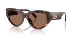 แว่นกันแดด Dolce & Gabbana DG4514 502/73 Havana Dark Brown Dolce & Gabbana DG4514 502/73 แว่นกันแดดสีฮาวานาเลนส์น้ำตาลเข้ม ผู้หญิง