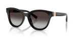 Dolce & Gabbana DG4533 501/8G แว่นกันแดดทรงแฟนทอสสีดำ ผู้หญิง
