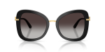 แว่นกันแดด Dolce & Gabbana DG4535 501/8G Black Grey Gradient Dolce & Gabbana DG4535 501/8G ด้านหน้า