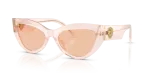 แว่นกันแดด Dolce & Gabbana DG4536-304173 มุมเฉียง สีพาวเดอร์โอปอล สำหรับผู้หญิง