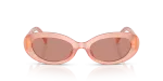 แว่นกันแดด Dolce & Gabbana DG4537-338496 Opal Rose Dark Violet แว่นกันแดด Dolce & Gabbana DG4537-338496 ด้านหน้า