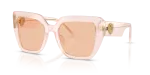 แว่นกันแดด Dolce & Gabbana DG4538-304173 Opal Powder Light Brown แว่นกันแดด Dolce & Gabbana DG4538-304173 มุมเฉียง สีพาวเดอร์โอปอล สำหรับผู้หญิง