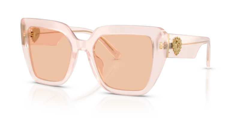 แว่นกันแดด Dolce & Gabbana DG4538-304173 Opal Powder Light Brown แว่นกันแดด Dolce & Gabbana DG4538-304173 มุมเฉียง สีพาวเดอร์โอปอล สำหรับผู้หญิง