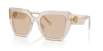 แว่นกันแดด Dolce & Gabbana DG4538-342093 มุมเฉียง สีมุกโอปอล สำหรับผู้หญิง