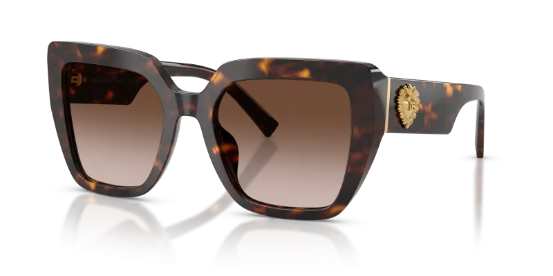 Dolce & Gabbana DG4538 502/13 แว่นกันแดดฮาวานาลายเต่าคลาสสิก ผู้หญิง