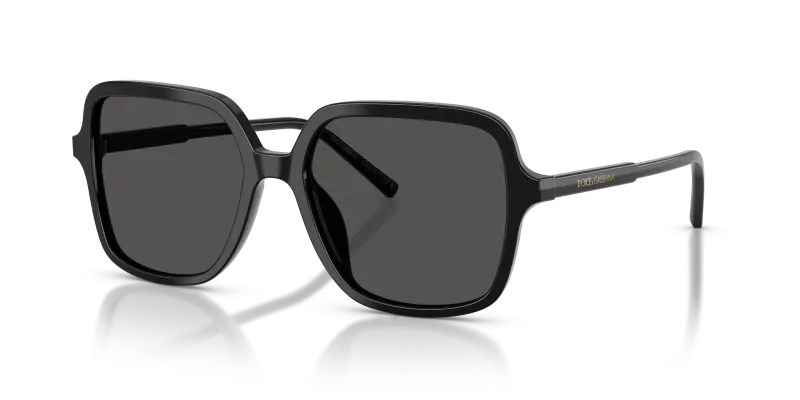 Dolce & Gabbana DG4539 501/87 แว่นกันแดดสีดำเลนส์เทาเข้มน้ำหนักเบา ผู้หญิง