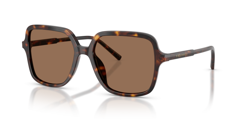 Dolce & Gabbana DG4539 502/73 แว่นกันแดดสีฮาวานาน้ำตาลเข้ม ผู้หญิง