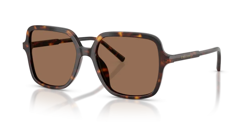 Dolce & Gabbana DG4539 502/73 แว่นกันแดดสีฮาวานาน้ำตาลเข้ม ผู้หญิง