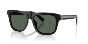 แว่นกันแดด Dolce & Gabbana DG4545-501/71 มุมเฉียง สีดำ สำหรับผู้ชาย