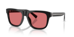 แว่นกันแดด Dolce & Gabbana DG4545-501/75 Black Red แว่นกันแดด Dolce & Gabbana DG4545-501/75 มุมเฉียง สีดำ สำหรับผู้ชาย