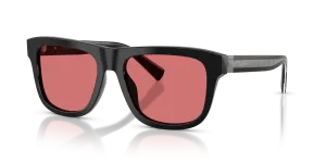 แว่นกันแดด Dolce & Gabbana DG4545-501/75 มุมเฉียง สีดำ สำหรับผู้ชาย